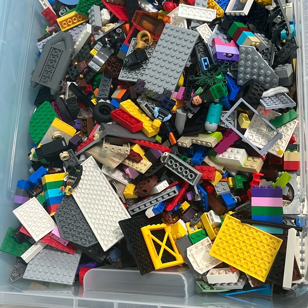 Colorful LEGO Brick Collection